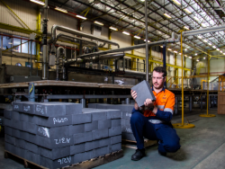 MGA Thermal's PCM-impregnated graphite bricks