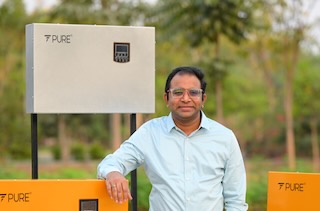 PURE founder and Managing Director Nishanth Dongari