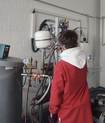 Rubitherm's high school intern